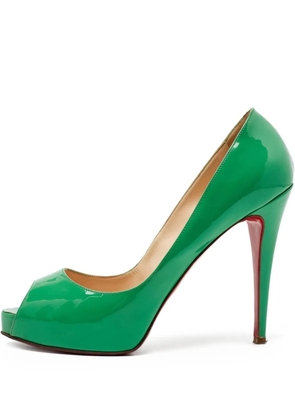 Christian Louboutin Pre-Owned leather heeled pumps - Green