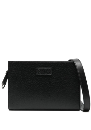 Gucci logo-patch messenger bag - Black