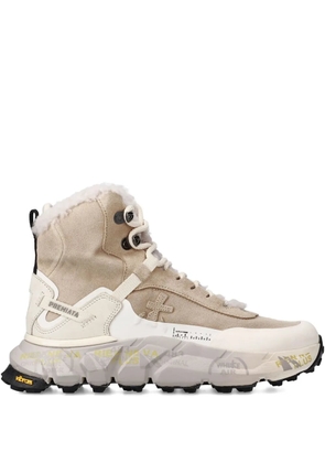 Premiata Trivor 440M textured sneakers - Neutrals