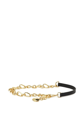 Lanvin chain-link geometric-charm belt - Gold