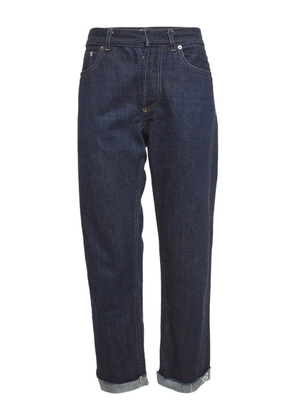 Christian Dior Pre-Owned concealed-fastening jeans - Blue