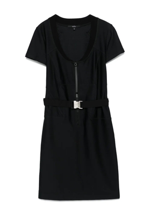 Gucci Pre-Owned 2000s belted midi dress - Black