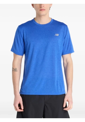 New Balance logo-print T-shirt - Blue
