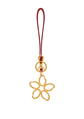Oscar de la Renta O Flower keyring - Gold