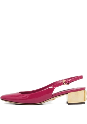 Dolce & Gabbana Pre-Owned block-heel slingbacks pumps - Pink