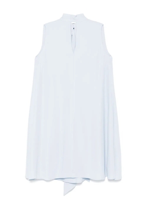 Karl Lagerfeld crepe mini dress - Blue