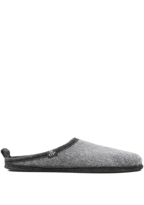 Marc O'Polo wool-blend backless slippers - Grey