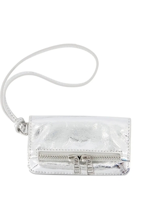 Zadig&Voltaire leather cardholder - Silver