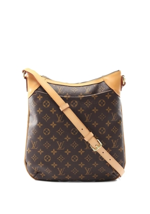 Louis Vuitton Pre-Owned 2009 Odeon MM monogram shoulder bag - Brown