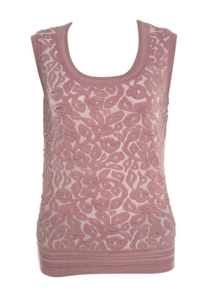 Escada Pre-Owned sleeveless tank top - Pink