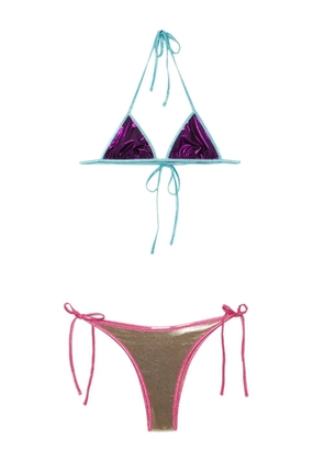Oséree triangle bikini - Blue