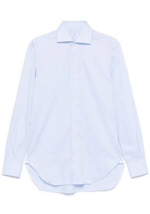 Barba cutaway-collar shirt - Blue