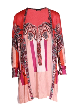 Etro Vintage paisley-print striped jacket - Red