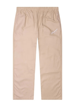 Willy Chavarria embroidered elasticated trousers - Neutrals