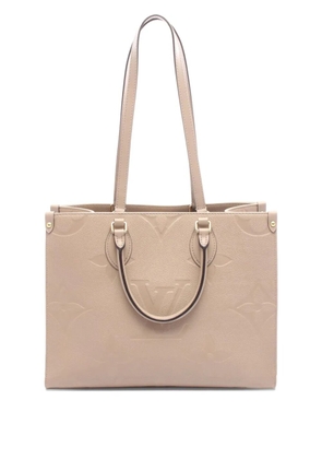 Louis Vuitton Pre-Owned 2021-2025 Monogram Empreinte OnTheGo MM satchel - Brown