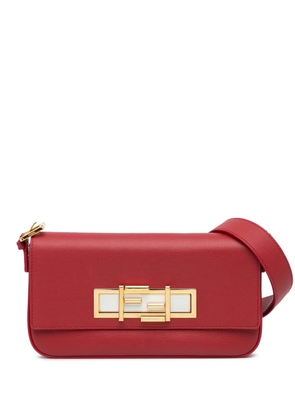 Fendi Pre-Owned 2010-2023 Leather 3baguette shoulder bag - Red