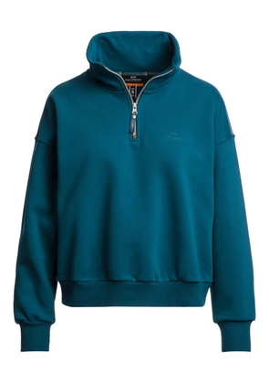 Parajumpers high-neck zip-up sweatshirt - Blue