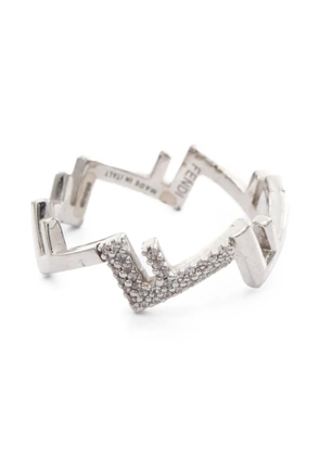 Fendi Pre-Owned 2010s Five Rings ring - Silver