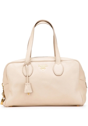 Prada Pre-Owned 2000-2013 Vitello Daino shoulder bag - White