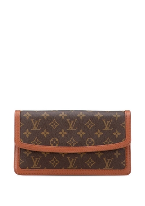 Louis Vuitton Pre-Owned 1990 Monogram Pochette Dame PM clutch bag - Brown