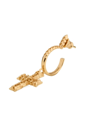 Emanuele Bicocchi Notre-Dame cross earring - Gold