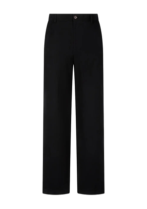 Man On The Boon. cotton chino trousers - Black