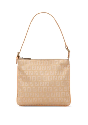 Fendi Pre-Owned 2000-2010 Zucchino Canvas shoulder bag - Brown
