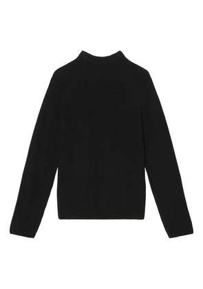 Marc O'Polo ribbed high-neck jumper - Black