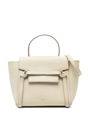 Celine Pre-Owned 2018 Nano Grained Calfskin Belt Bag satchel - Brown