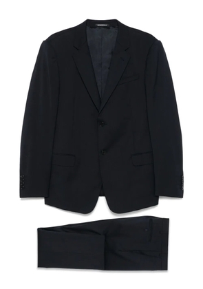 Emporio Armani virgin-wool suit - Blue