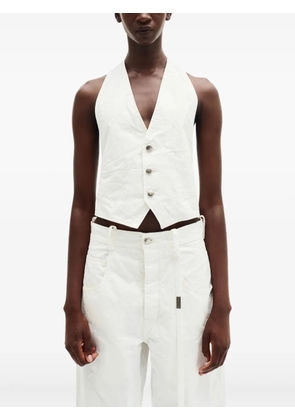 Ann Demeulemeester Monique waistcoat - White