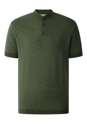 Shanghai Tang jacquard-pattern T-shirt - Green