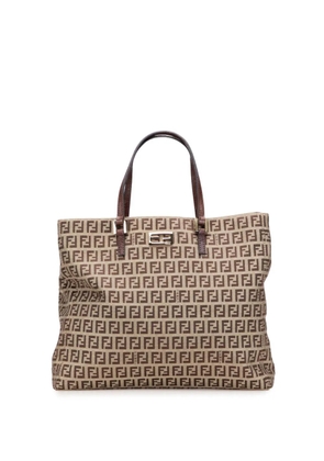 Fendi Pre-Owned 2000-2010 Zucchino Canvas tote bag - Brown