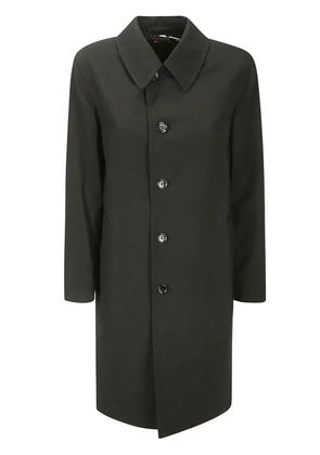 Comme Des Garçons oversized-collar single-breasted coat - Black