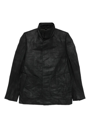 Deepti single-breasted coat - Black