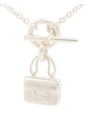 Hermès Pre-Owned 2000-2015 Sterling Silver Amulettes Constance necklace