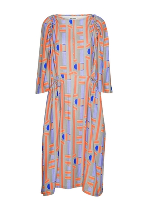 Henrik Vibskov geometric-pattern dress - Blue
