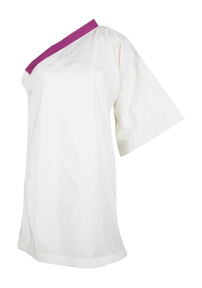 Bottega Veneta Pre-Owned asymmetrical one-shoulder shirt - Neutrals