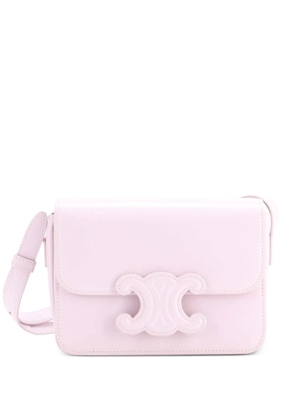 Celine Pre-Owned Triomphe Shoulder Bag Smooth Calfskin Teen crossbody bag - Pink