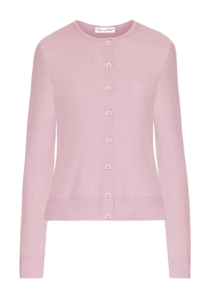 Oscar de la Renta buttoned cardigan - Pink