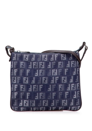 Fendi Pre-Owned 2000-2010 Zucchino Denim crossbody bag - Blue