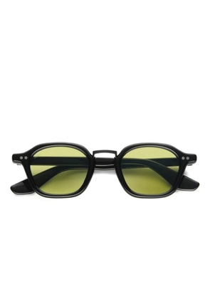 akila geometric iris sunglasses - Black