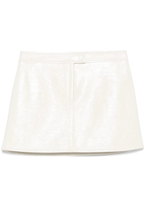 Courrèges Reedition mini skirt - Neutrals