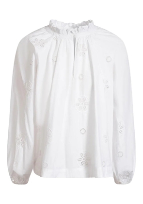 Merlette Manon broderie-anglaise blouse - White