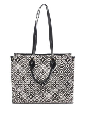 Louis Vuitton Pre-Owned 2021 OnTheGo GM Monogram Tote Bag - Black