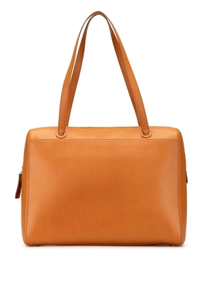 CHANEL Pre-Owned 1997-1999 Grained Calfskin tote bag - Brown