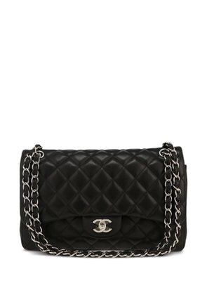 CHANEL Pre-Owned 2011 Jumbo Double Flap shoulder bag - Black