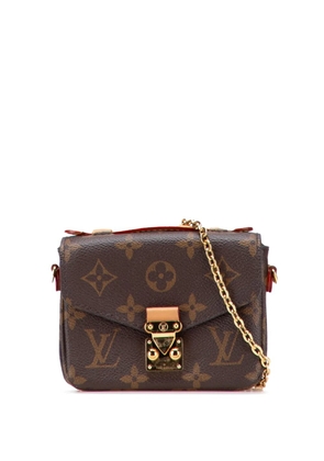 Louis Vuitton Pre-Owned 2021-2025 Monogram Micro Metis satchel - Brown
