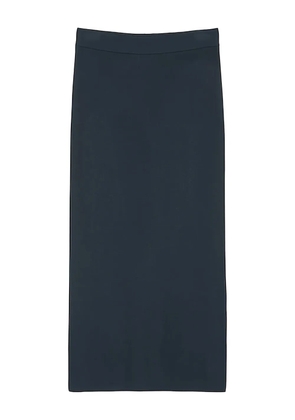 Marc O'Polo back-vent midi skirt - 899 BLUE
