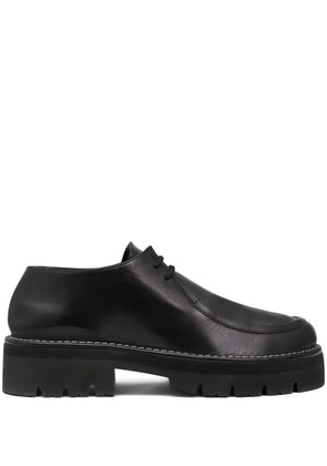 AMI Paris anatomical platform derby shoes - Black